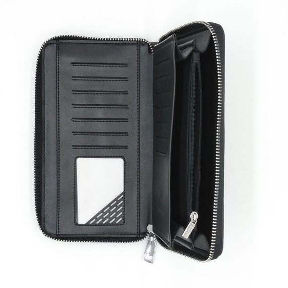 Crocodile Print Women Men Phone Clutch Wallet - Picture 5 of 5